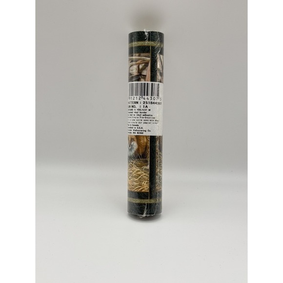 Vintage Brewster Fox Wallpaper Border Woodland Animal Pattern 251B44307 - Picture 3 of 3
